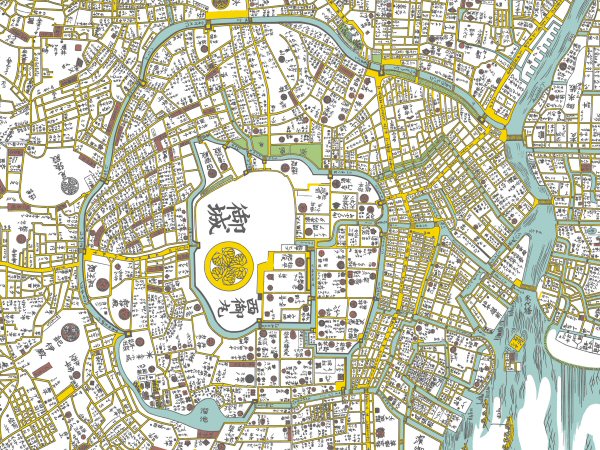 １月２４日 古地図散歩に行こう 江戸城外堀１ 歩き旅応援舎古地図散歩 行ってきました