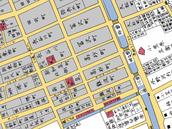 １月２４日 古地図散歩に行こう 江戸の水路跡日本橋編 歩き旅応援舎古地図散歩 行ってきました